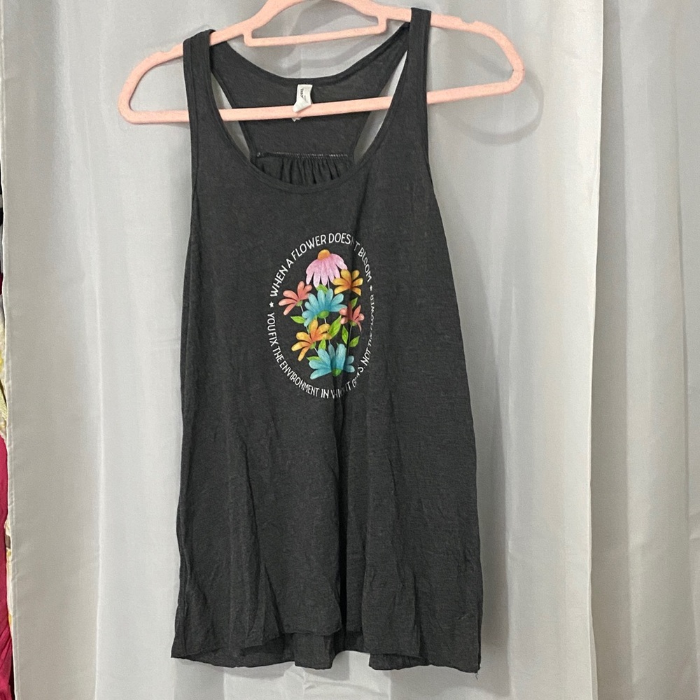 Teacher slogan tank top . New without tags.